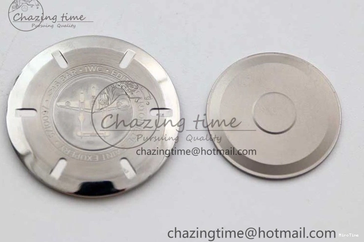 MIROTIME 1226 HighQuality Mark XVIII IW327010 SS M+F 1:1 Best Edition Brown Dial on Brown Leather Strap A 7049